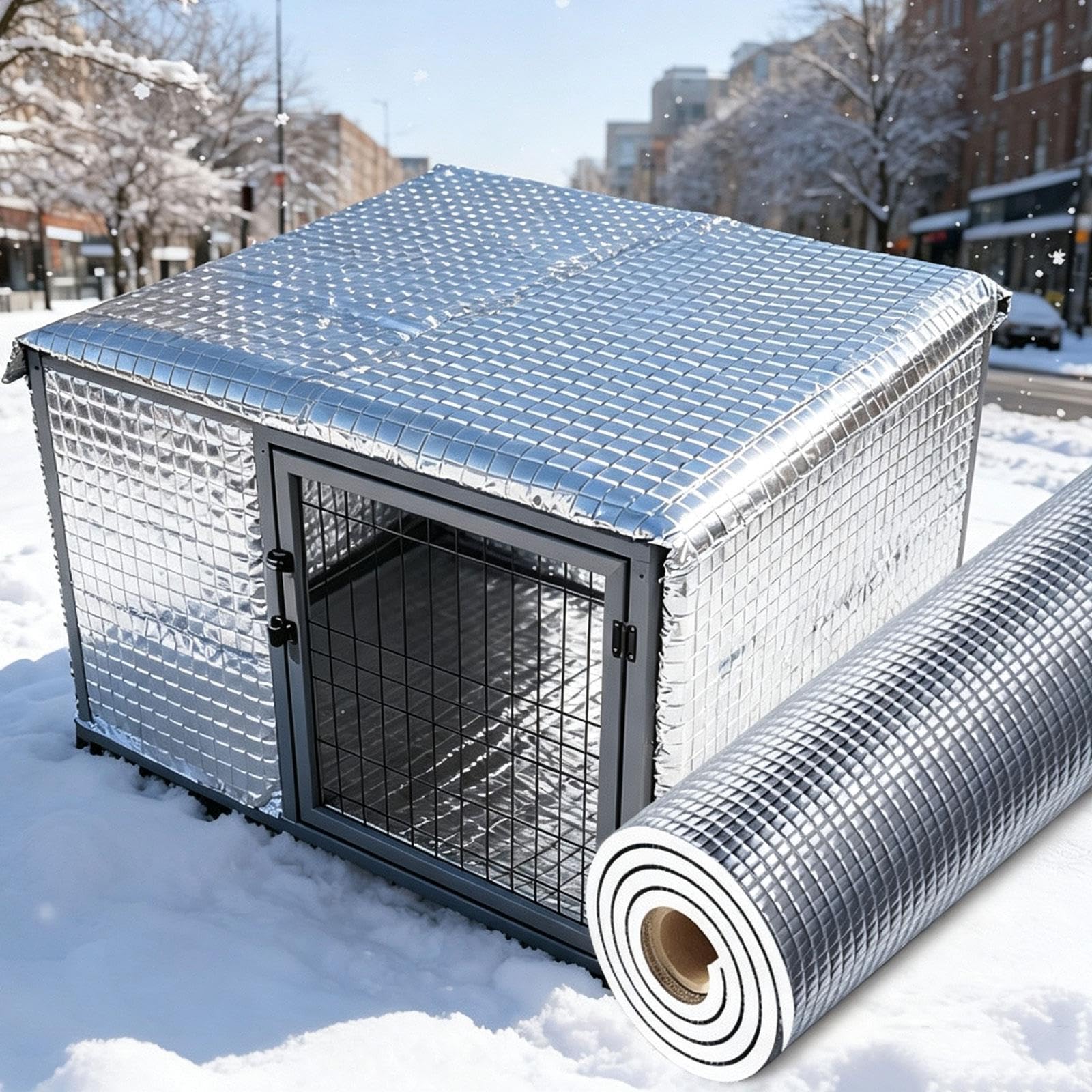Rouleaux isolants en aluminium Profilés Films réfléchissants for fenêtres