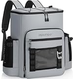 Large 52cans Waterproof Insulated Cooler Backpack for Men & Women&comma; Leak Proof Backpack Cooler&comma; Soft&comma; 8Gal