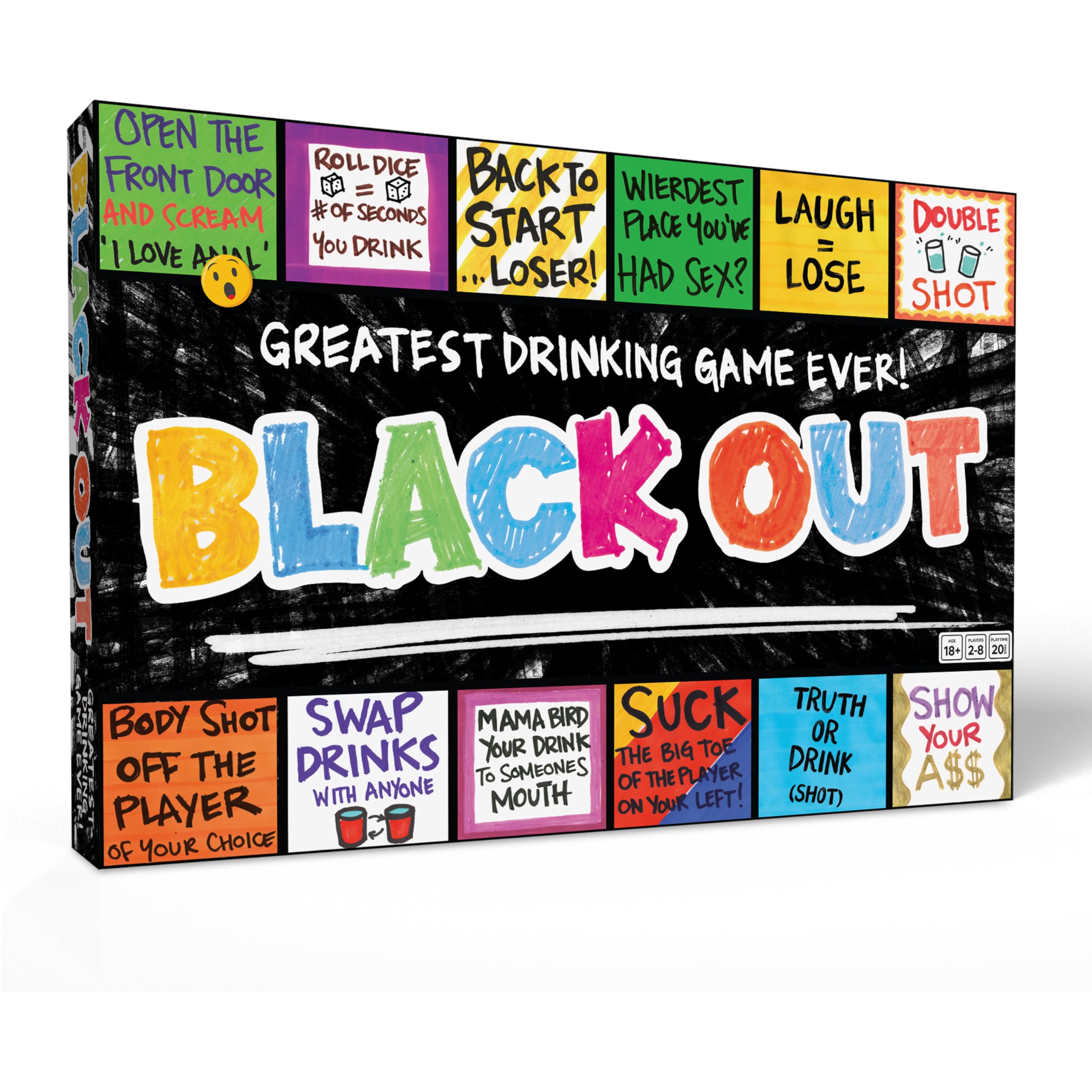 Imagination Gaming Blackout, Multicolor, 50 cm x 50 cm