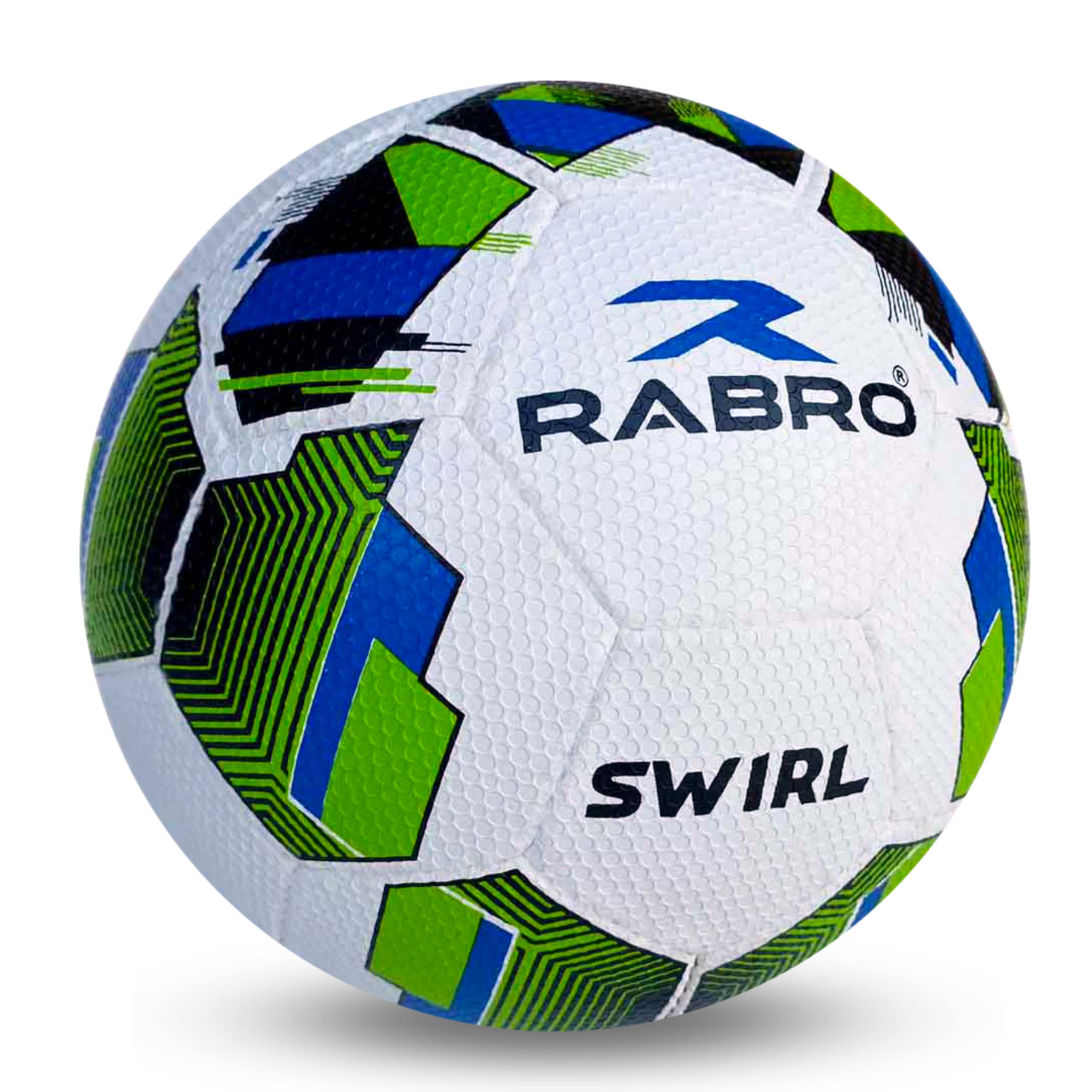 Rabro Football Size 5, Swirl Synthetic Rubber Football/Soccer Ball Official Size & Weight Multicolor (Colour May Vary) (B0BGYHTBDB) Amazon Price History, Amazon Price Tracker