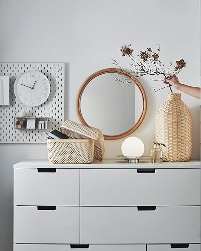 Miniatura 3 de Reloj de pared IKEA TROMMA, blanco, 9.8 in (9  pulgadas), la estética añade un estilo inherentemente distintivo, simplemente, los mejores relojes,