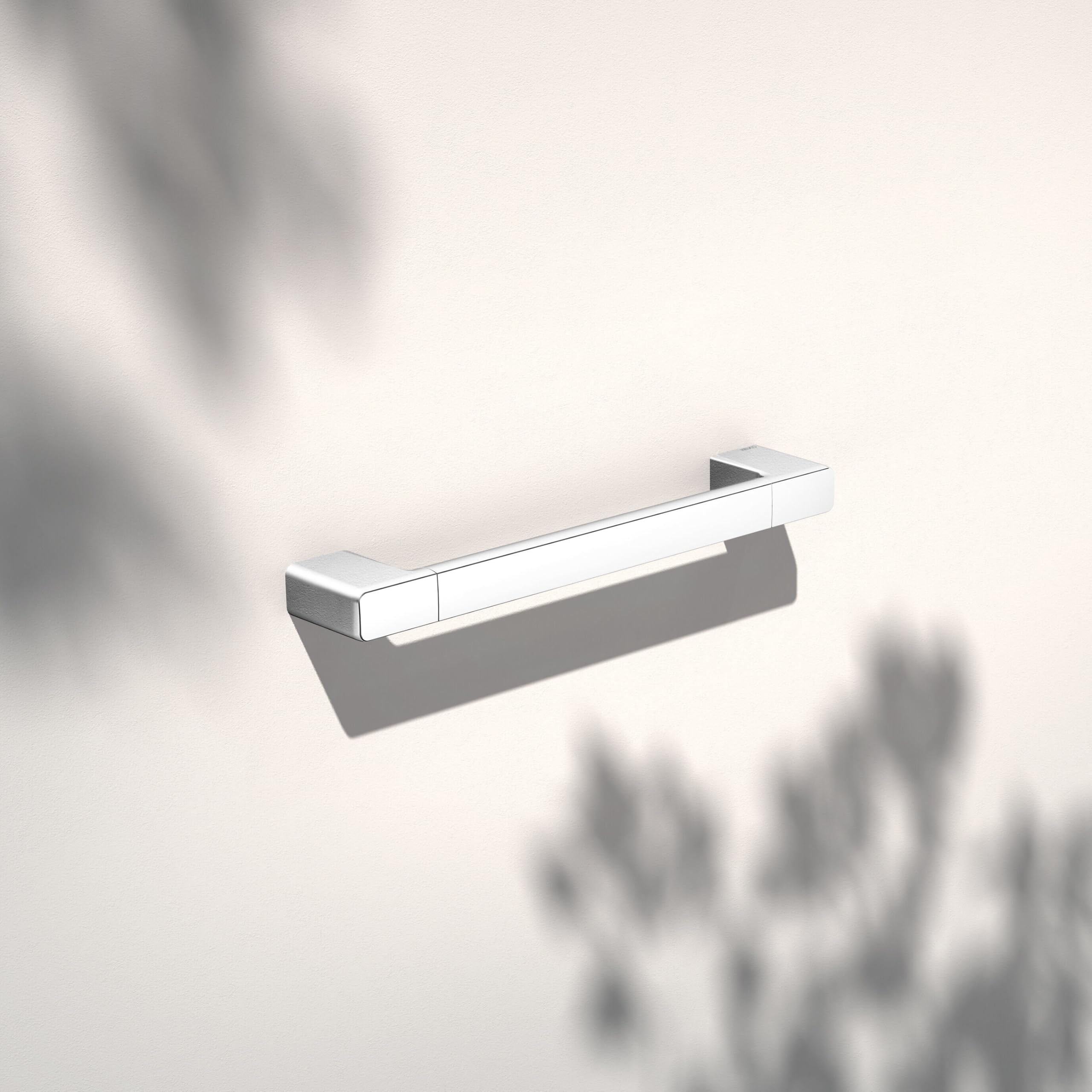 KEUCO Moll Poignée de relèvement 34,2 cm, métal chromé, capacité de charge jusqu’à 115 kg, Made in Germany, pour un accès facile et une prise en main stable dans la baignoire et la douche
