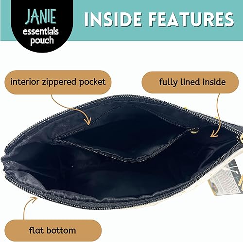 Miniatura 3 de Lindas bolsas de maquillaje para mujer, bolsa de cosméticos, neceser de viaje, bolsa de maquillaje, bolsa de lápices con cremallera, regalos únicos