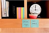 Vista 11 de Post-it Super Sticky Notes, 8 Sticky Note Pads, 1.875 x 1.875 in., Ideal for Organization in Your Dorm, Home or Office, 2X The Sticking Power