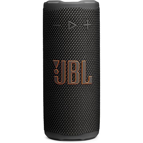 JBL Grip - Compact Bluetooth Speaker with Bold JBL Pro Sound and Ambient Light, up to 14 Hours of Playtime, Water, Dust and Drop-Proof (IP68), & Multi-Speaker Connection with Auracast™ (Black)