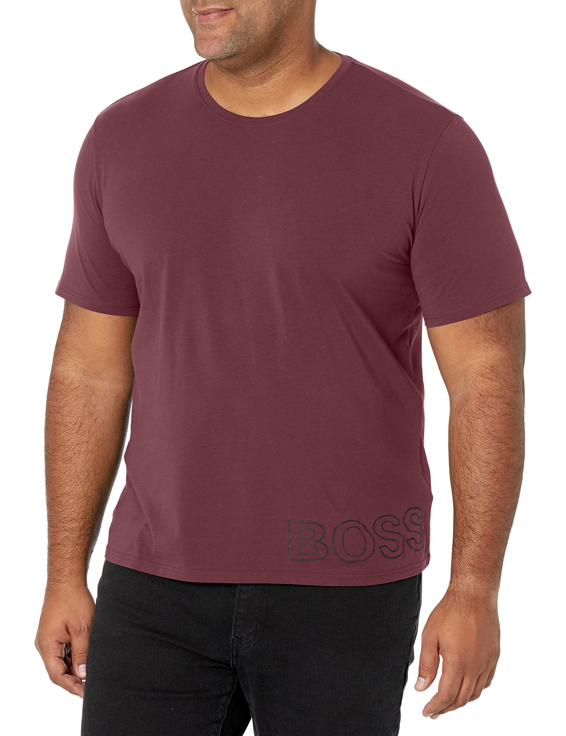 Camiseta de pijama para hombre Hugo Boss ideal para el relax en casa de noche 4