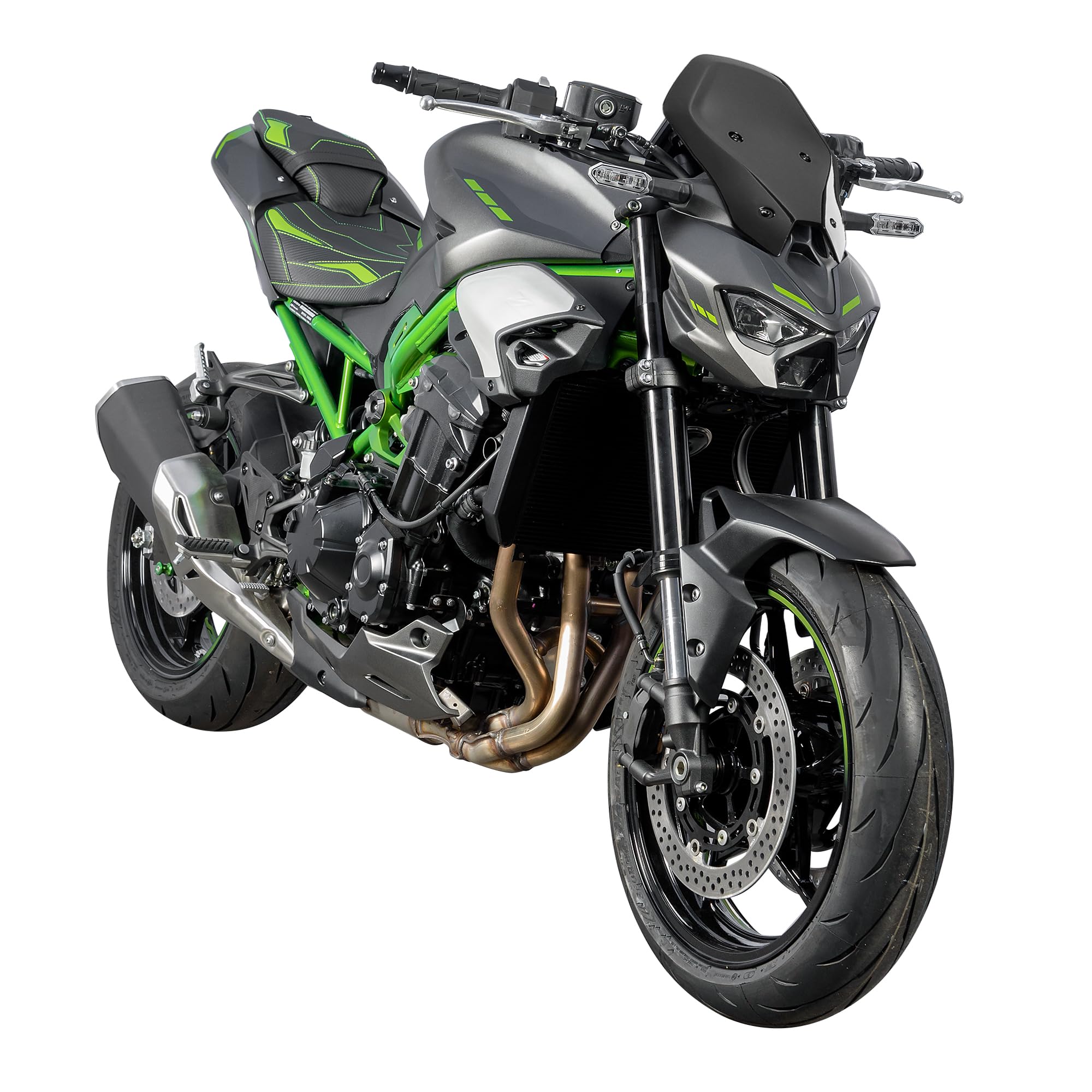 Deflectores de viento para motocicleta para Z900 2025 2026 Z 900 Adventure Sport Parabrisas Carenado Deflector Protección Más Alto (Humo)