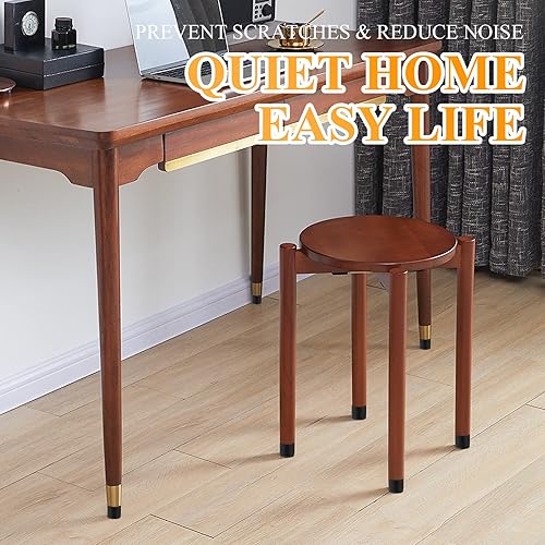 Miniatura 7 de 32 tapas plegables para patas de silla, tapas de mesa de PVC de 34 pulgadas, fundas redondas para patas de silla, protectores de suelo y tapas de