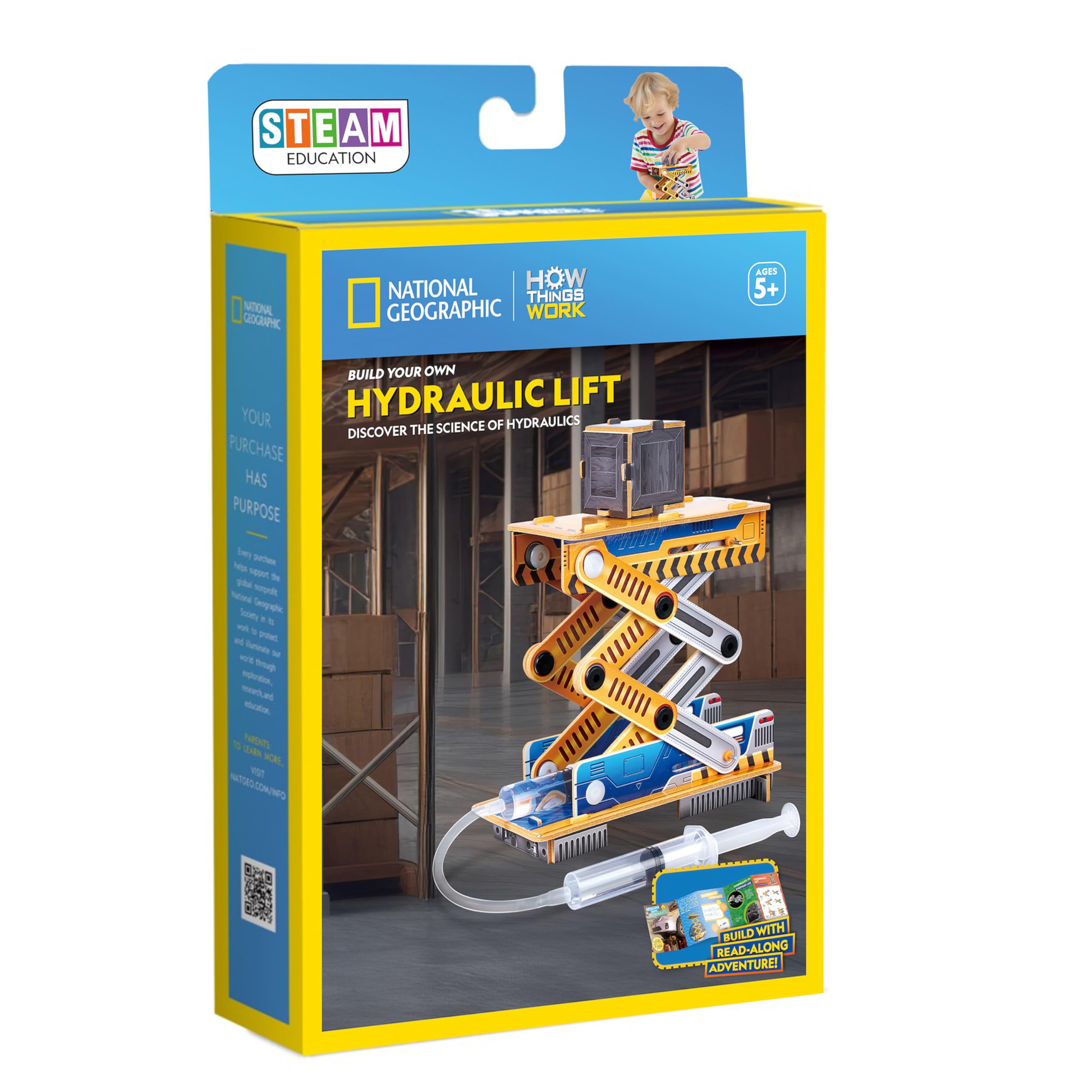 Hydraulic Lift Build Your Own Science Kit