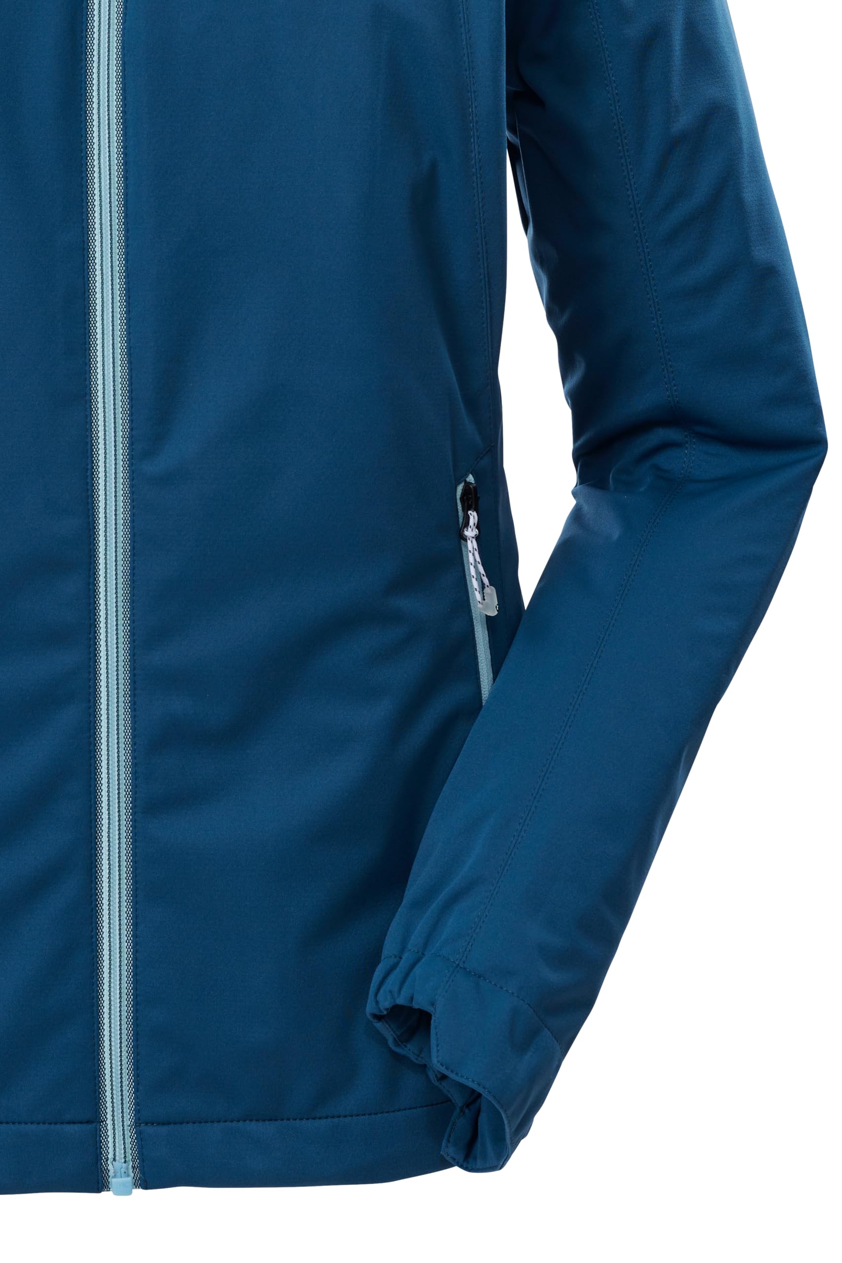 Killtec Damen Kos 69 Wmn Sftshll Jckt Softshelljacke/Outdoorjacke mit abzippbarer Kapuze