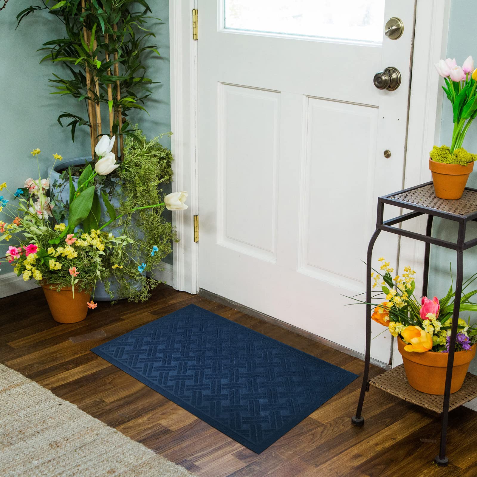Non-Slip Entrance Doormats - Washable Front Back Door Mat with Rubber Back — Amazon image 5