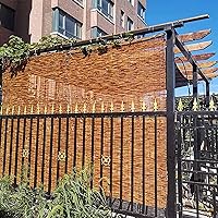 Vista 3 de Persianas de bambú enrollables de bambú, persianas de bambú para ventanas, persianas enrollables de bambú para exteriores, cortinas de bambú