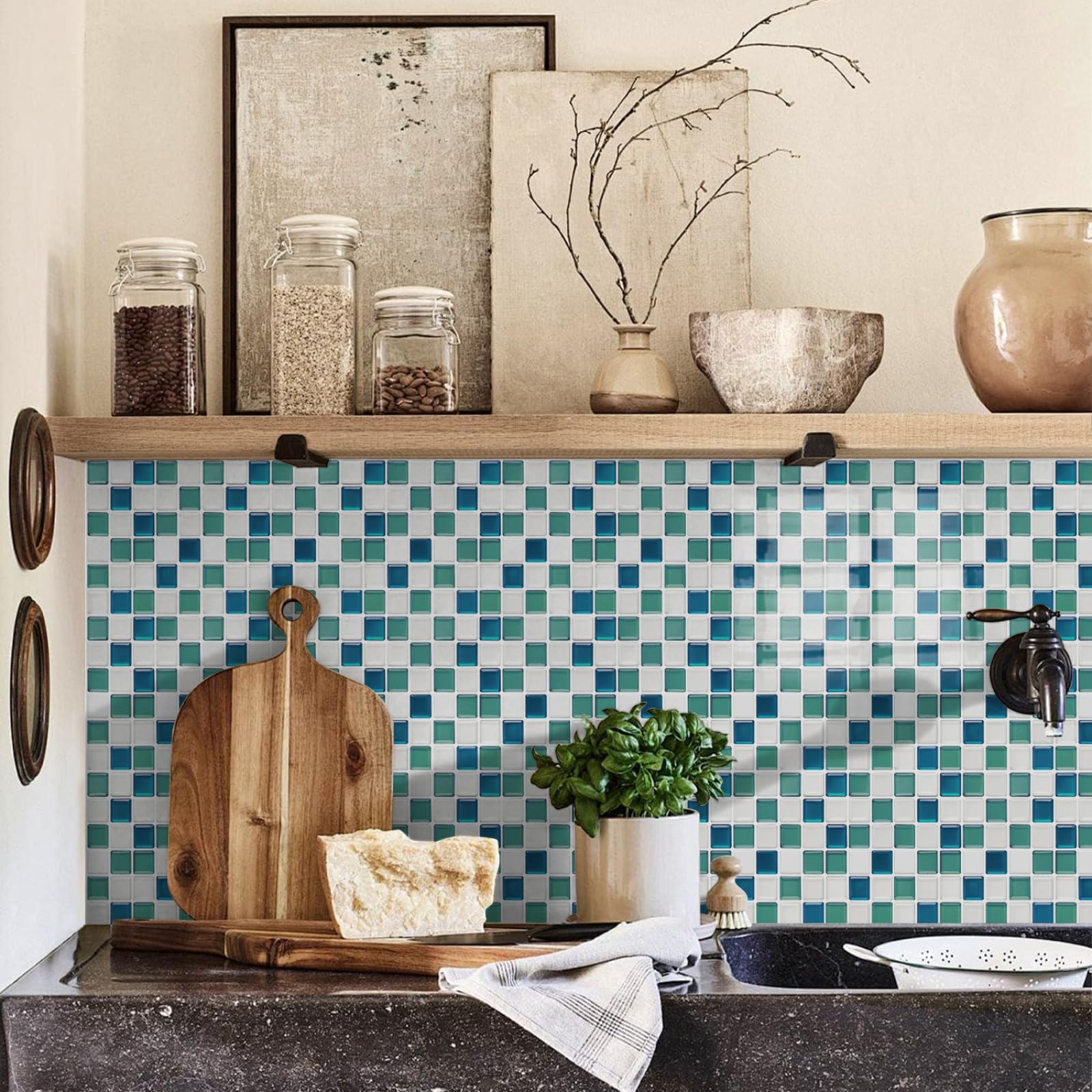 Azulejos Adhesivos Cocina Azulejos Adhesivos Baño Baldosas Adhesivas Pared