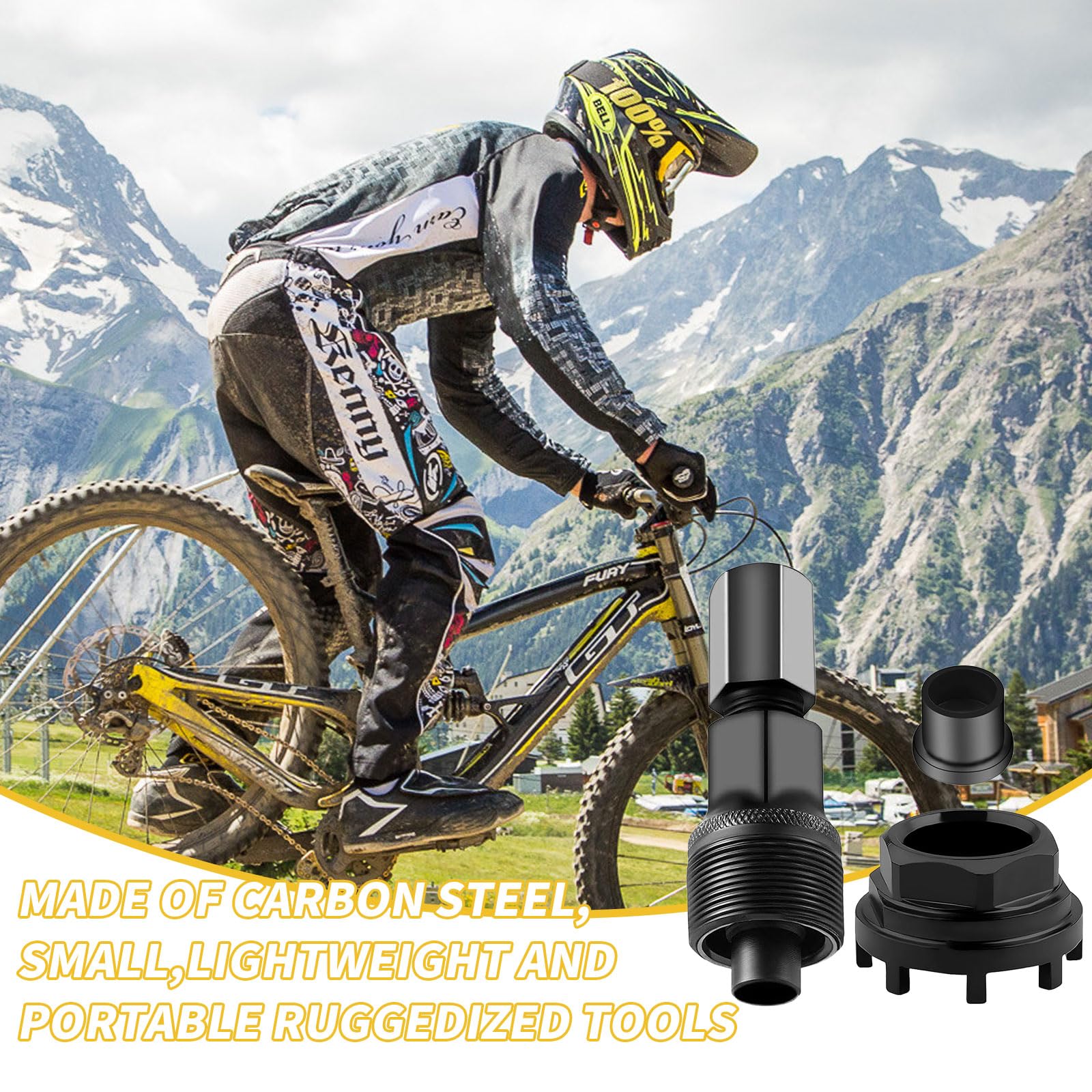 Kit Attrezzi Catena per Bici, Estrattore Pedivella Bici, Attrezzi Bici