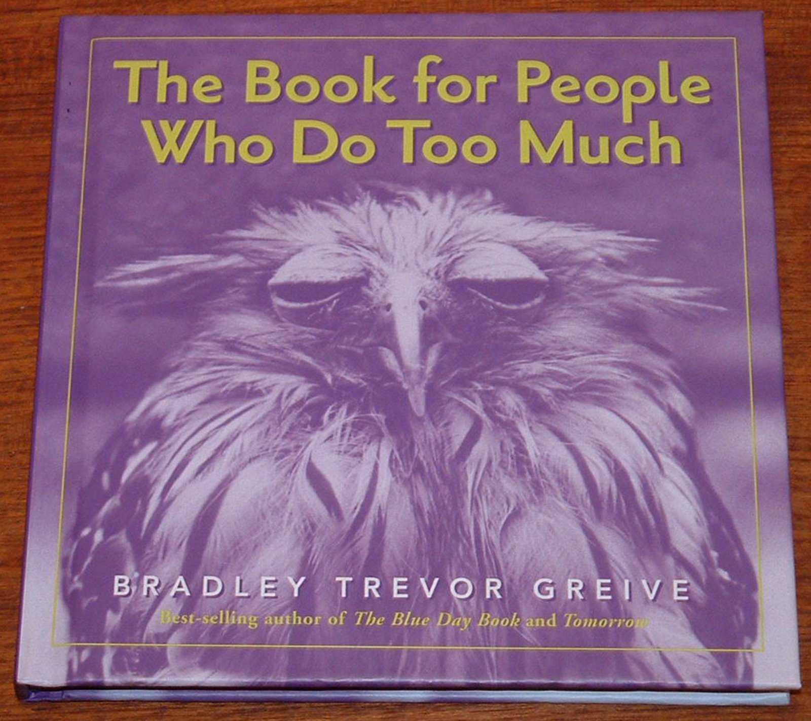 The Book for People Who Do Too Much Greive, Bradley Trevor