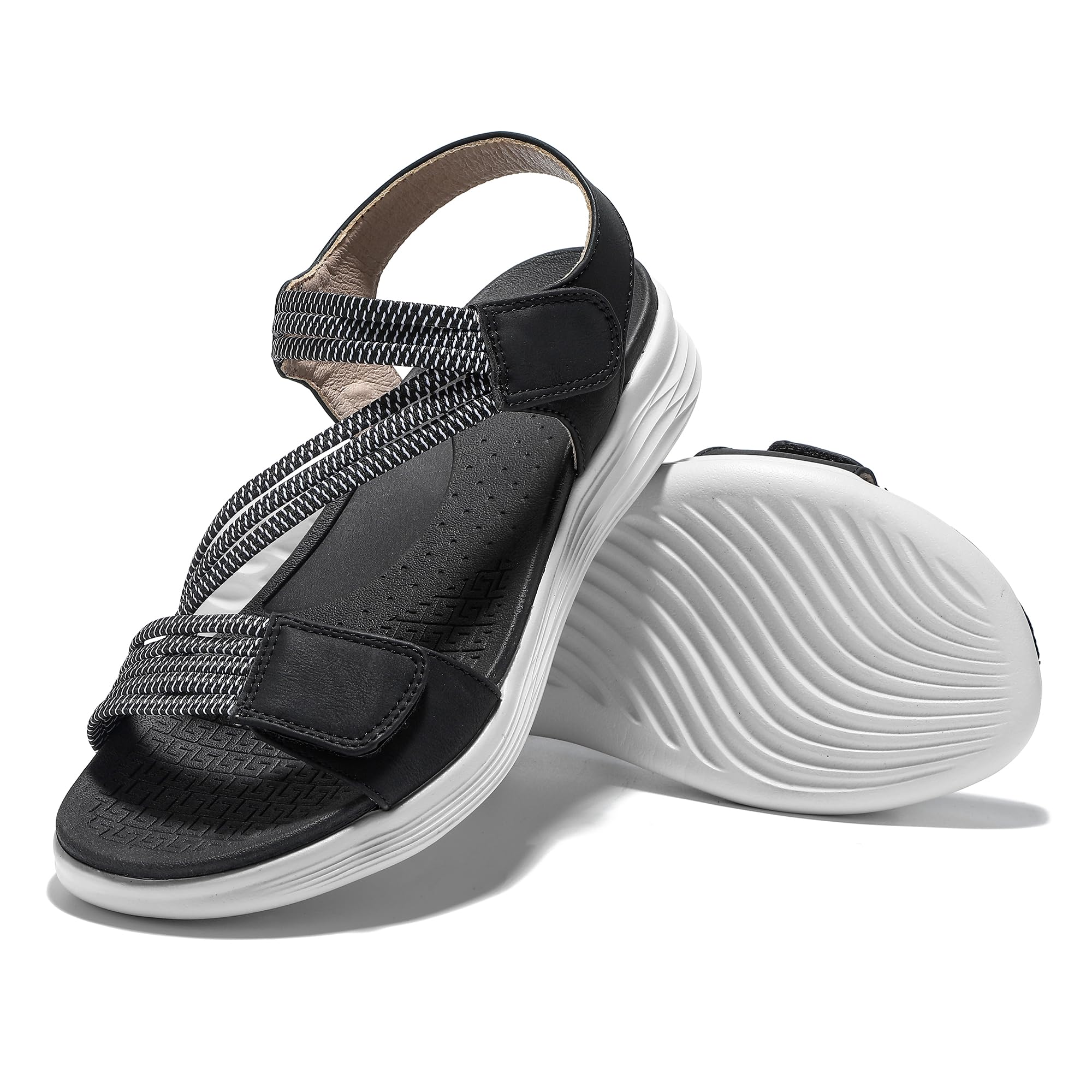 JOMIX Sandali Donna Estivi a Strappo Scarpe Bassi Eleganti Comodi