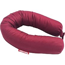 XPERMATE Fermuarl  Seyahat Yast  C rt C rtl  Seyahat Boyun Yast  Yolculuk Yast  110cm Bordo