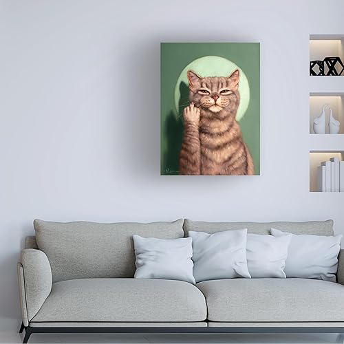 Miniatura 2 de Trademark Fine Art Lienzo decorativo para pared, diseño de Lucia Heffernan "Good Morning To You" para sala de estar, dormitorio u oficina