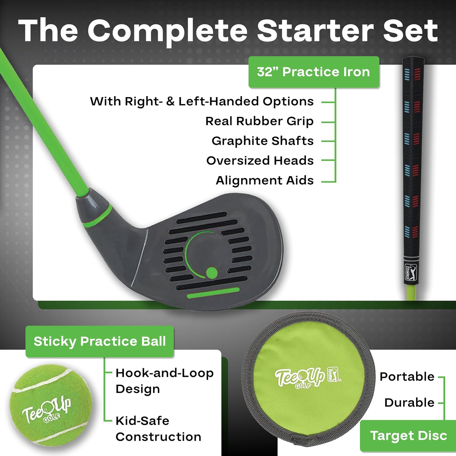 PGA Tour Tee-Up 3-Piece Set