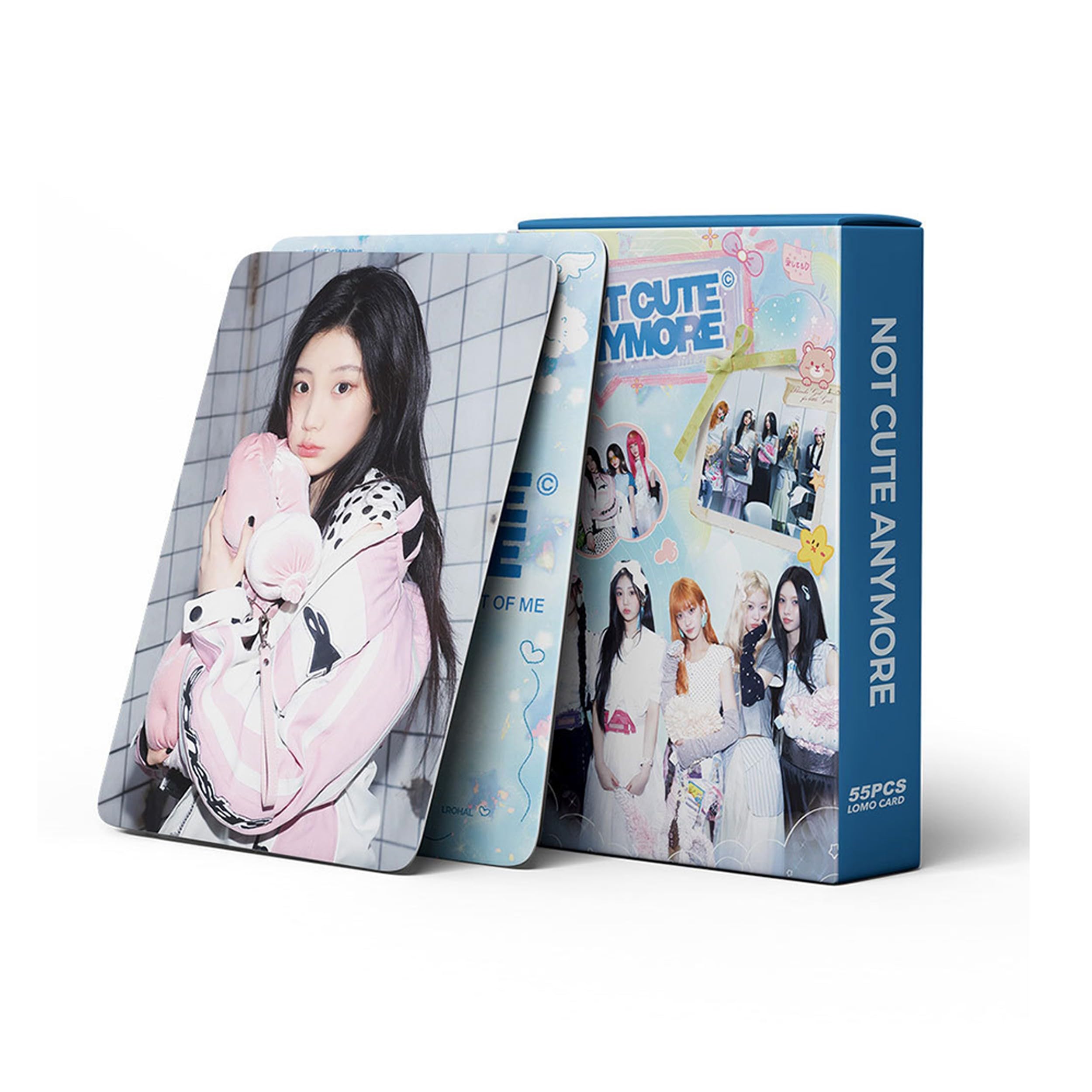 55 PCS Kpop ILLIT Photocards Lomo Cards Collection for GLLIT ILLIT Merch