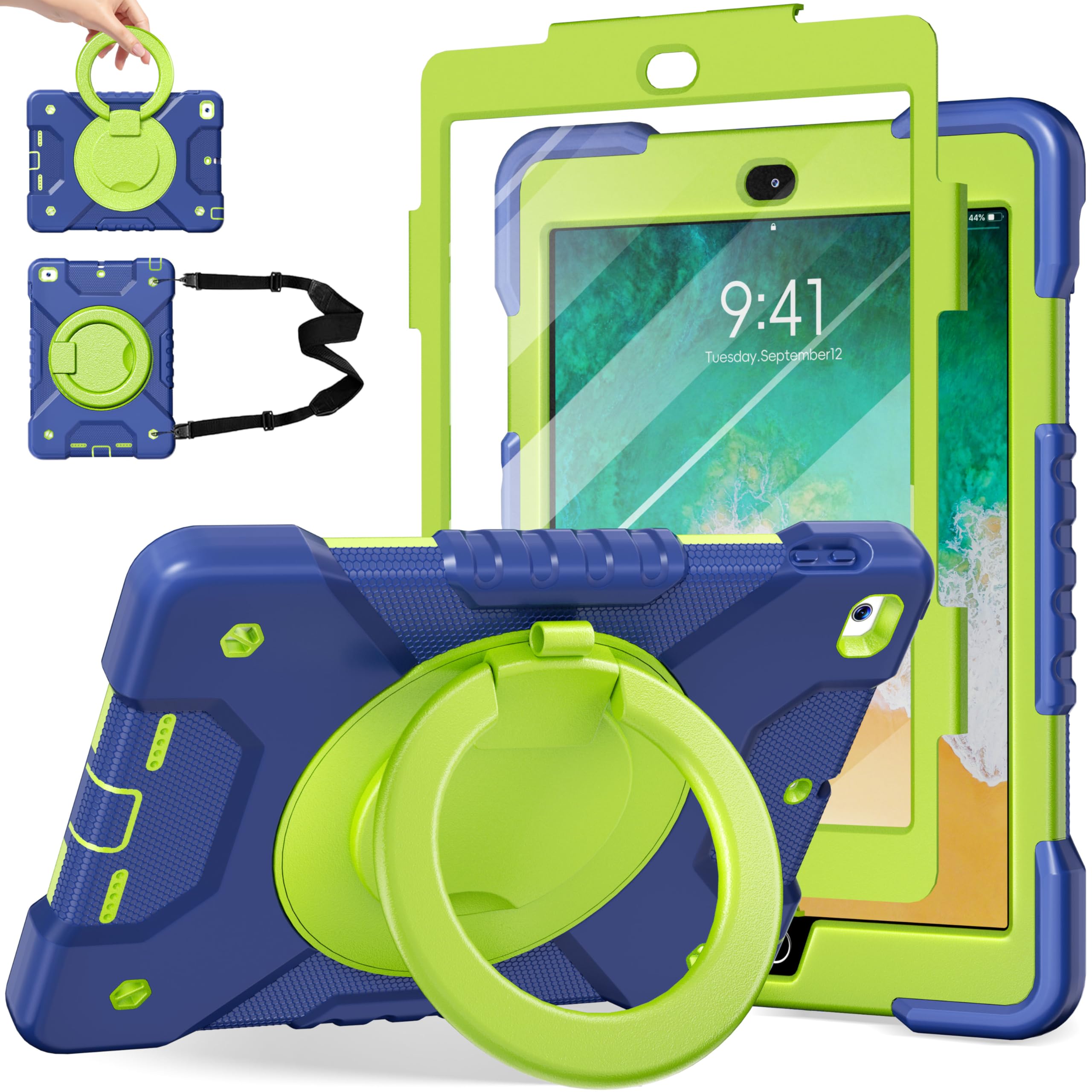 Amazon.com: Andnary Case for iPad 6th/5th Generation 9.7 inch 2018