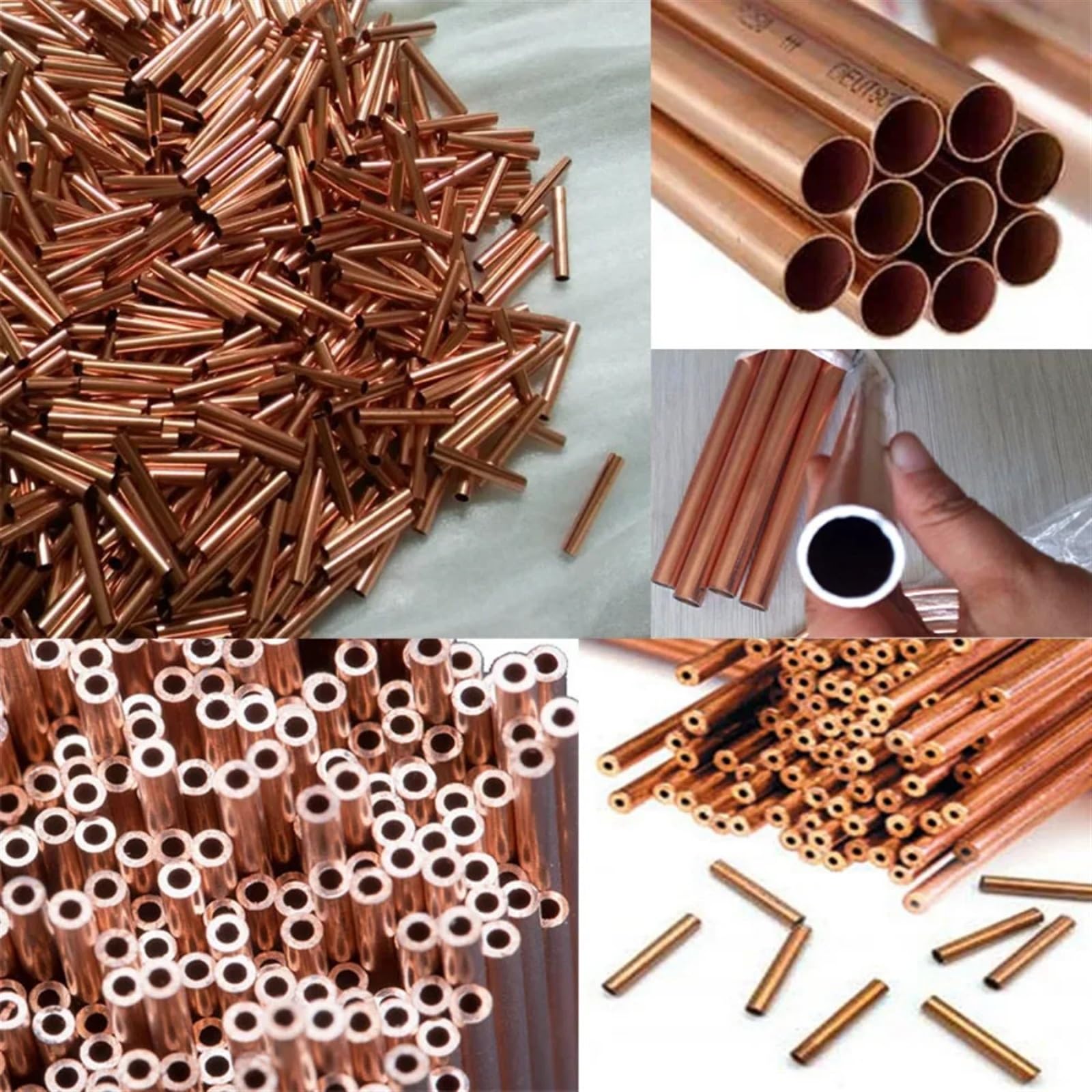 Rura miedziana 1mm grubość ścianki 3-30mm średnica zewnętrzna 300mm 500mm długość pusta prosta okrągła rurka rura miedziana (Color : 500mm, Size : OD 28 x ID 26mm)