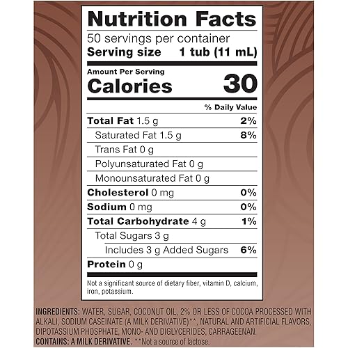 Miniatura 2 de Nestlé Coffee Mate Coffee Creamer, crema líquida Café Mocha individual, caja de 50 unidades