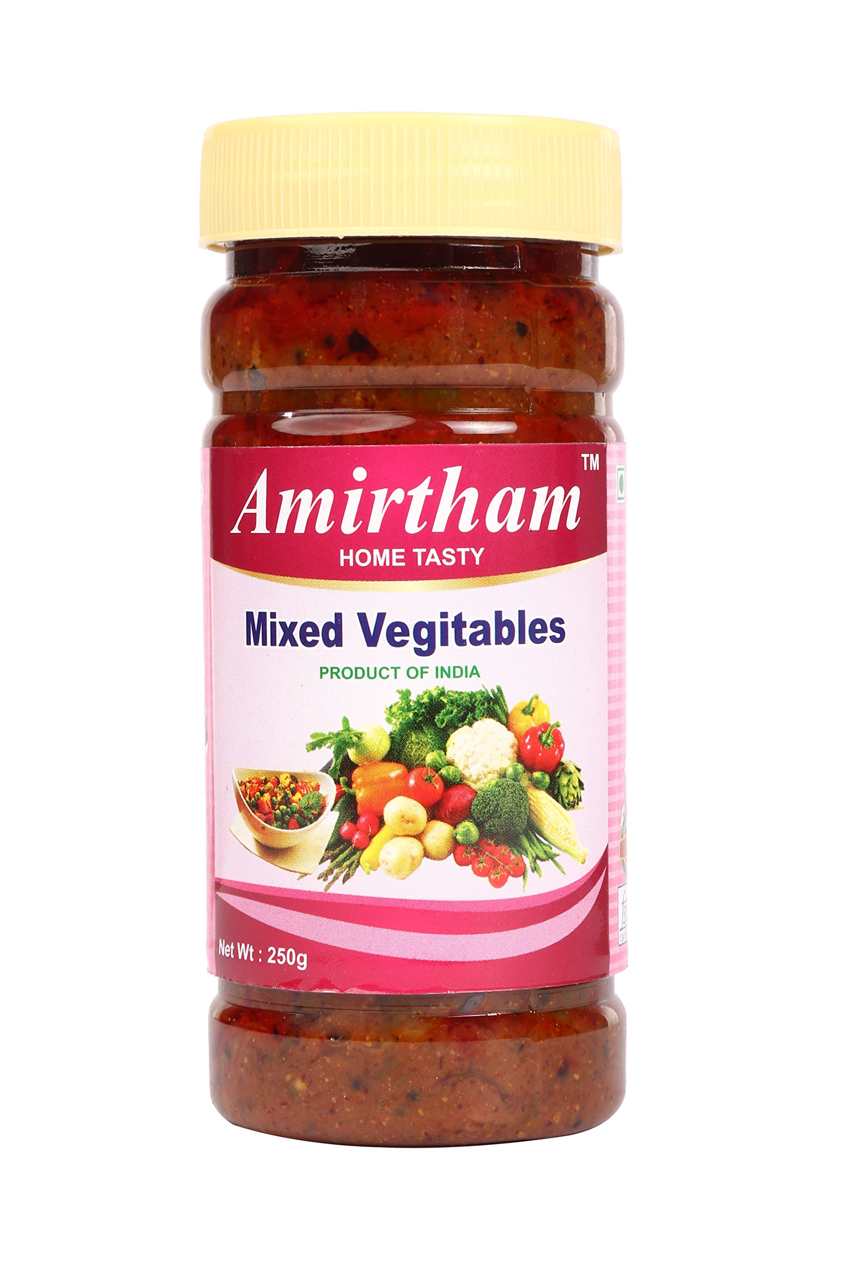 AMIRTHAM HOME TASTY Mixed Vegetables Pickle 250 gm