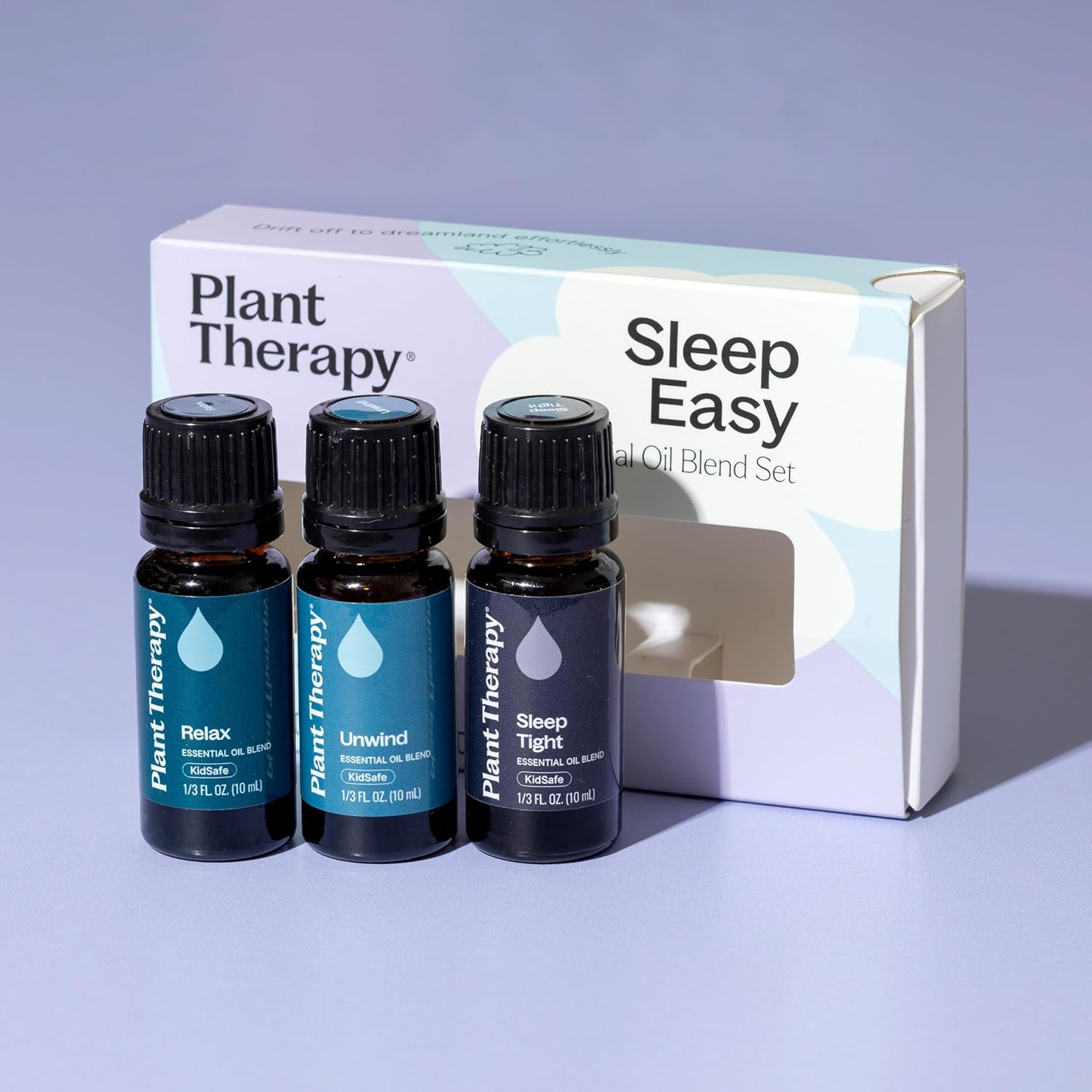 Plant Therapy Sleep Easy Essential Oil Blend Set 10 mL (1/3 oz) Each of Relax, Sleep Tight & Unwind, Pure, Undiluted, Essential Oil Blends - Image 6