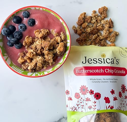 Miniatura 7 de Jessica's Butterscotch Chip Granola - Hecho a mano, sin gluten, grano entero, 11 onzas