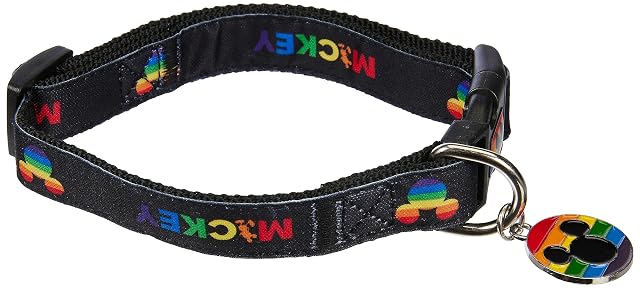 Cerdá - For Fan Pets, Collar Perro Disney Pride - Licencia Oficial Disney,Multicolor