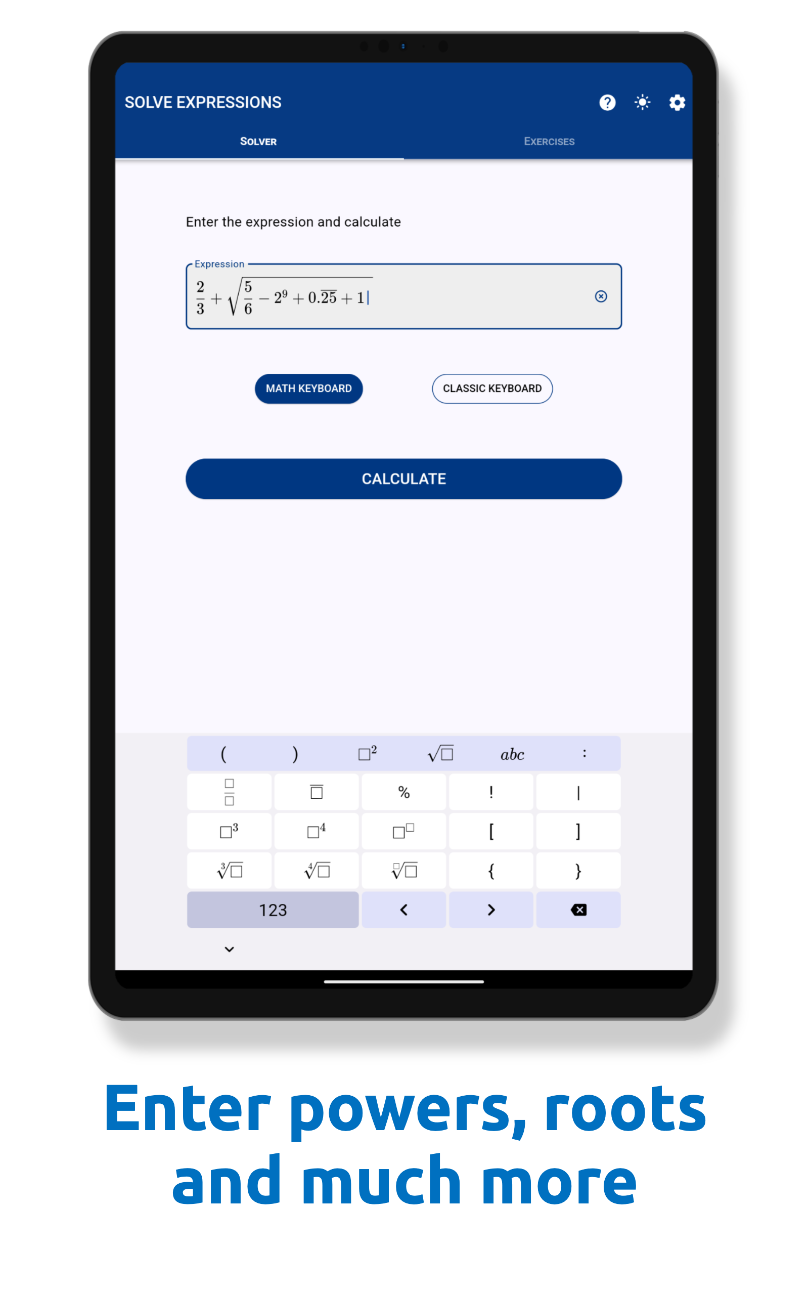 Solve expressions - App on Amazon Appstore