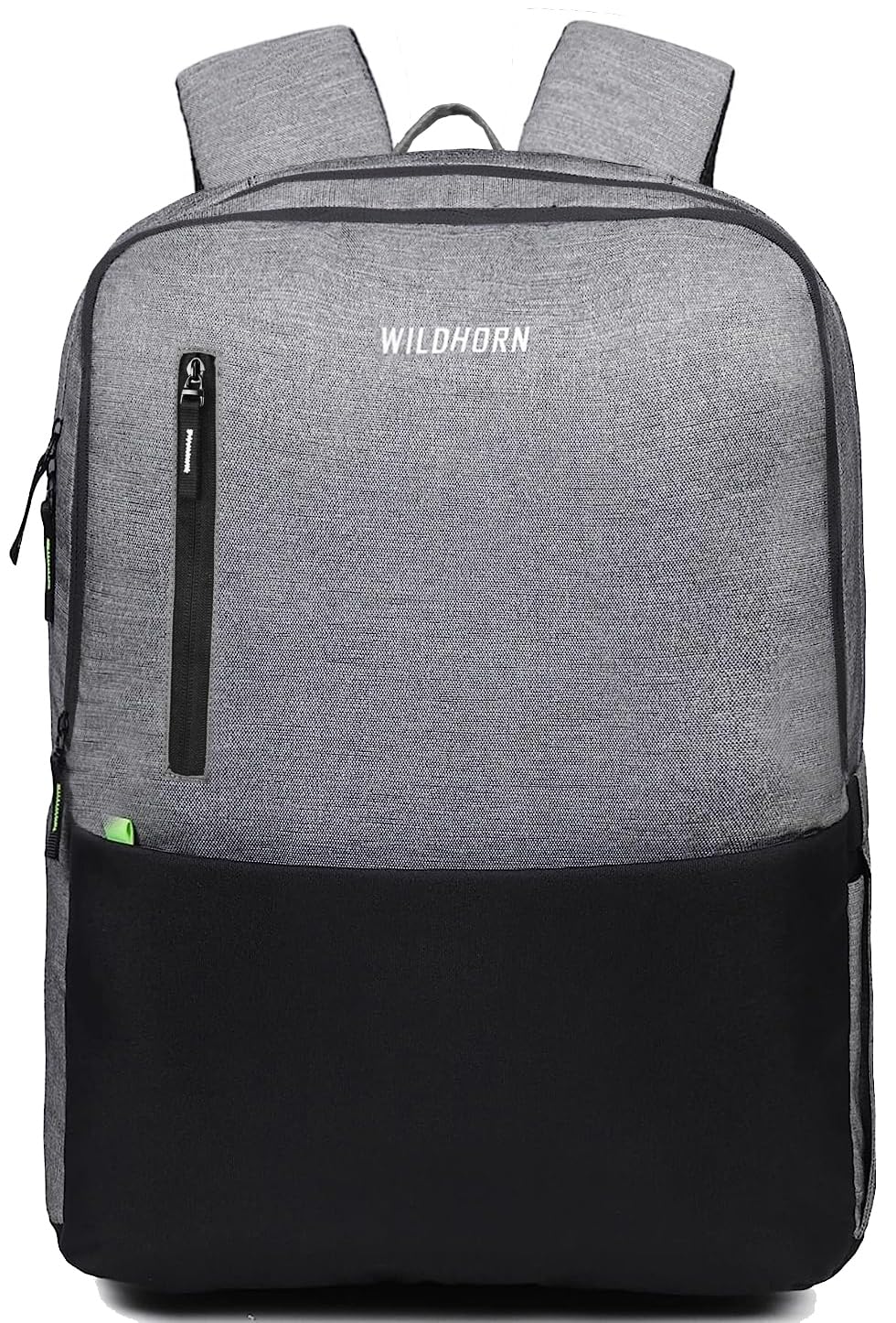 WildHorn 27 L Laptop Backpack for Men/Women I Fits upto 15.6" Laptop I Waterproof I Travel/Business/College Bookbags (Grey Melange) (B0CCDLNYRC) Amazon Price History, Amazon Price Tracker