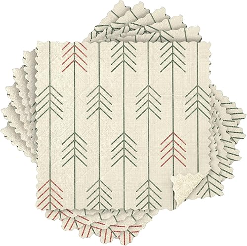 Miniatura 6 de KLL Christmas Pattern Geometric Trees Kitchen Accessories for Cooking Thanksgiving Tea Towel Kitchen Kitchen Hand Towels Cotton Kitchen Dish Towels