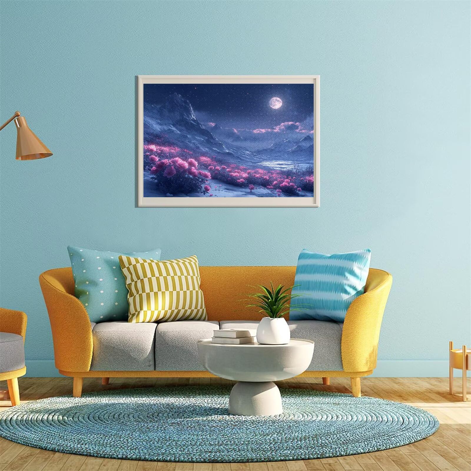 Puzzle Erwachsene 2000 Teile Sternenhimmel Blume Educa Jigsaw für Kinder ab 8 Jahren Mädchen Jungen, Erwachsene Impossible Klassische Puzzles Schwer, Anspruchsvoll Spielspaß, Geschenke 70x99cm t-966