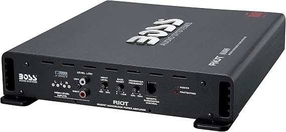 BOSS Audio Systems Monoblock Amplifier + Wiring Kit