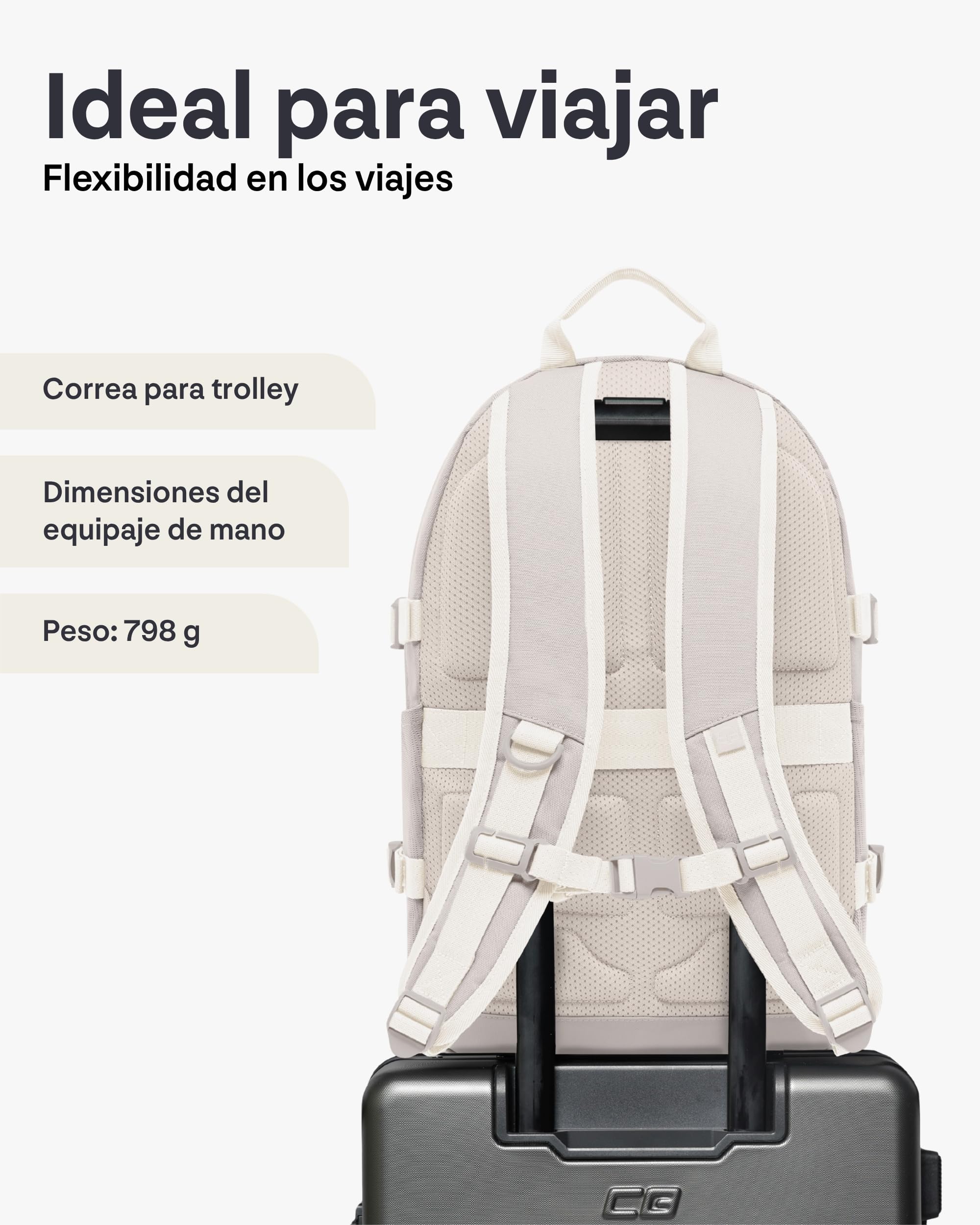 Johnny Urban Mochila Escolar Adolescentes - Lian - Cartera Escolar para Niños y Niñas - 18 Litros - Mochila Casual con Compartimento para Portátil para Colegio y Ocio - Repelente al Agua