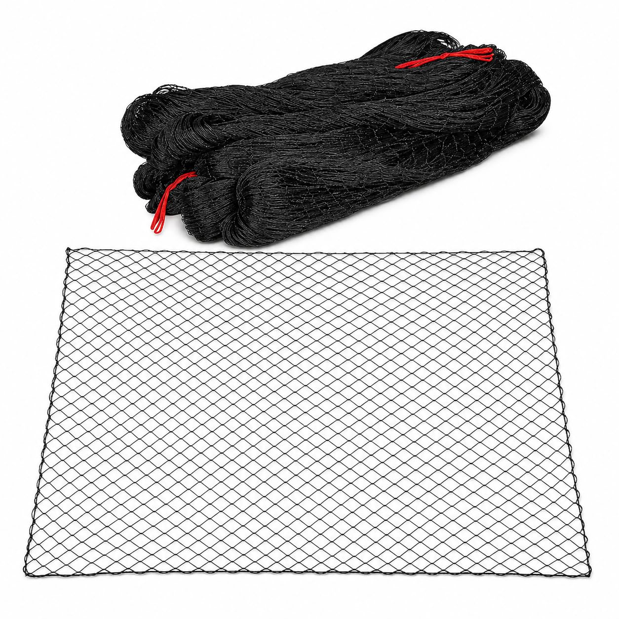 Rete Anti Uccelli da Giardino in Nylon Nero, Rete di Protezione per Orto, Alberi da Frutto, Frutti di Bosco E Laghetto, Tagliabile E Riutilizzabile,10×10m