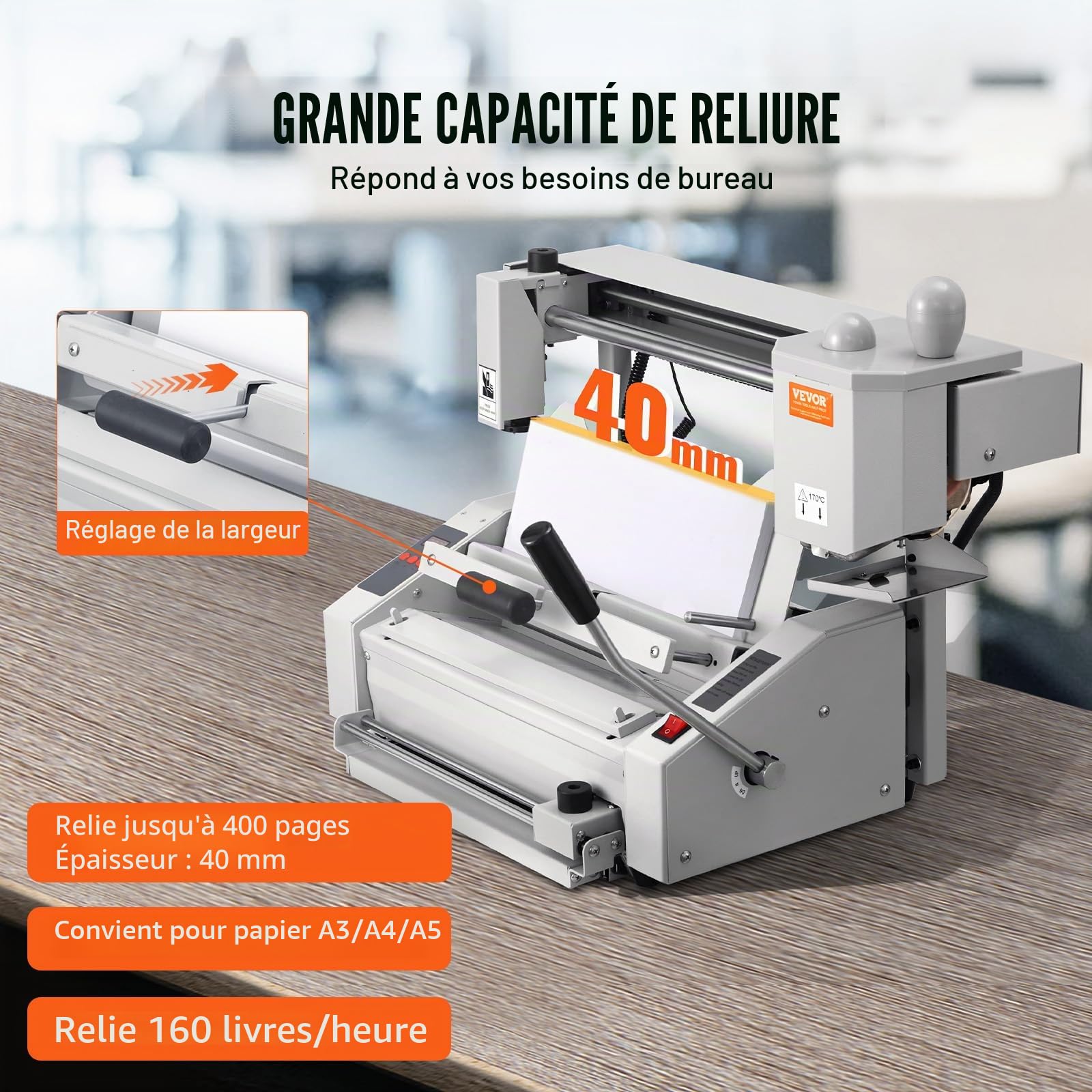 VEVOR Machine à relier thermique