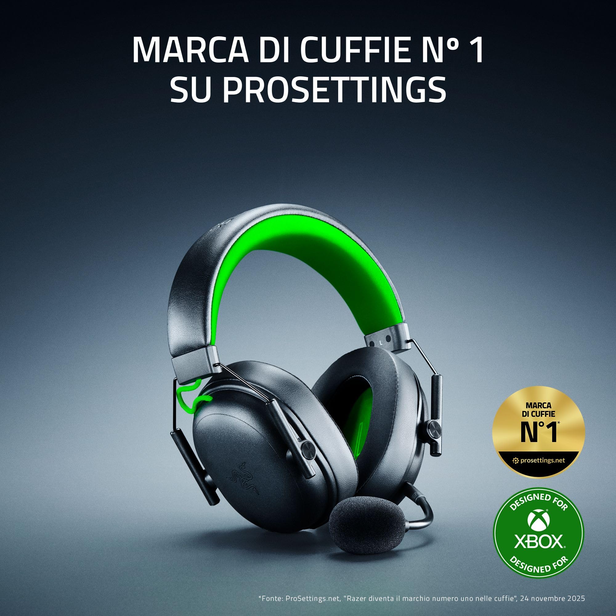 Razer BlackShark V3 X HyperSpeed per Xbox - Auricolari Esports - Dettaglio