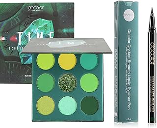 docolor Paleta de sombras de ojos 9 colores d...