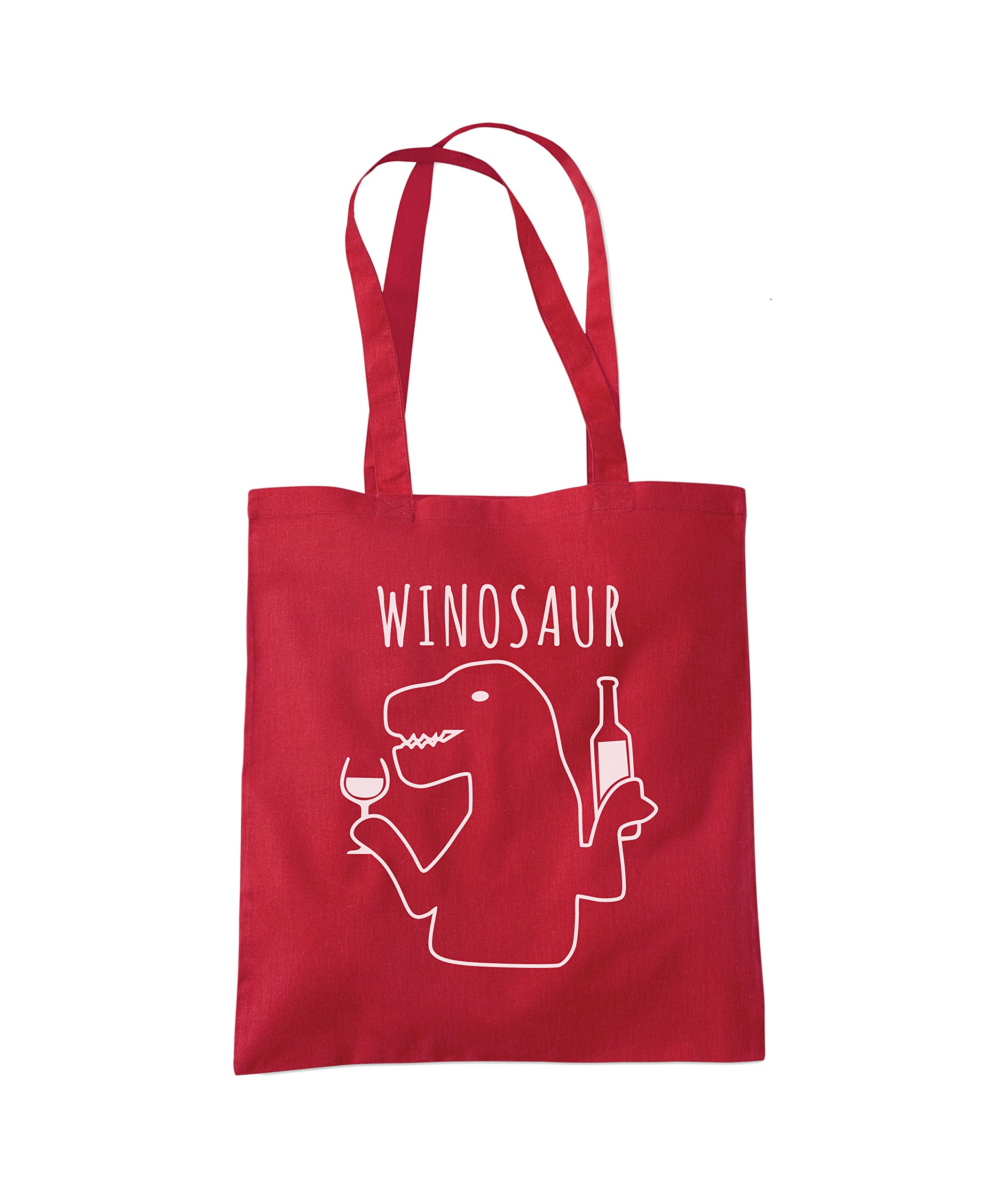 Winosaur Tote Bag - red One Size