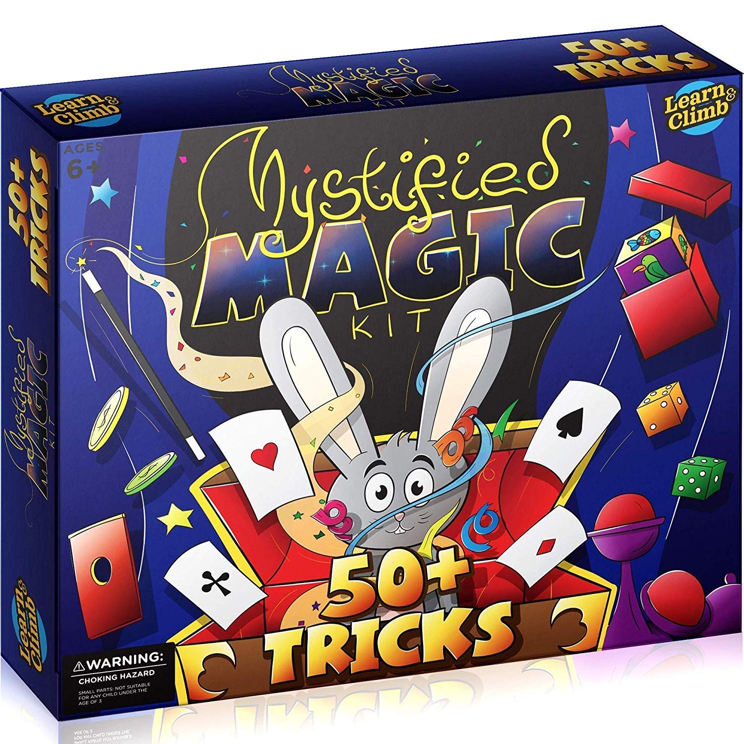 Magic Kit for Kids - Perform Over 50 Magic Set Tricks