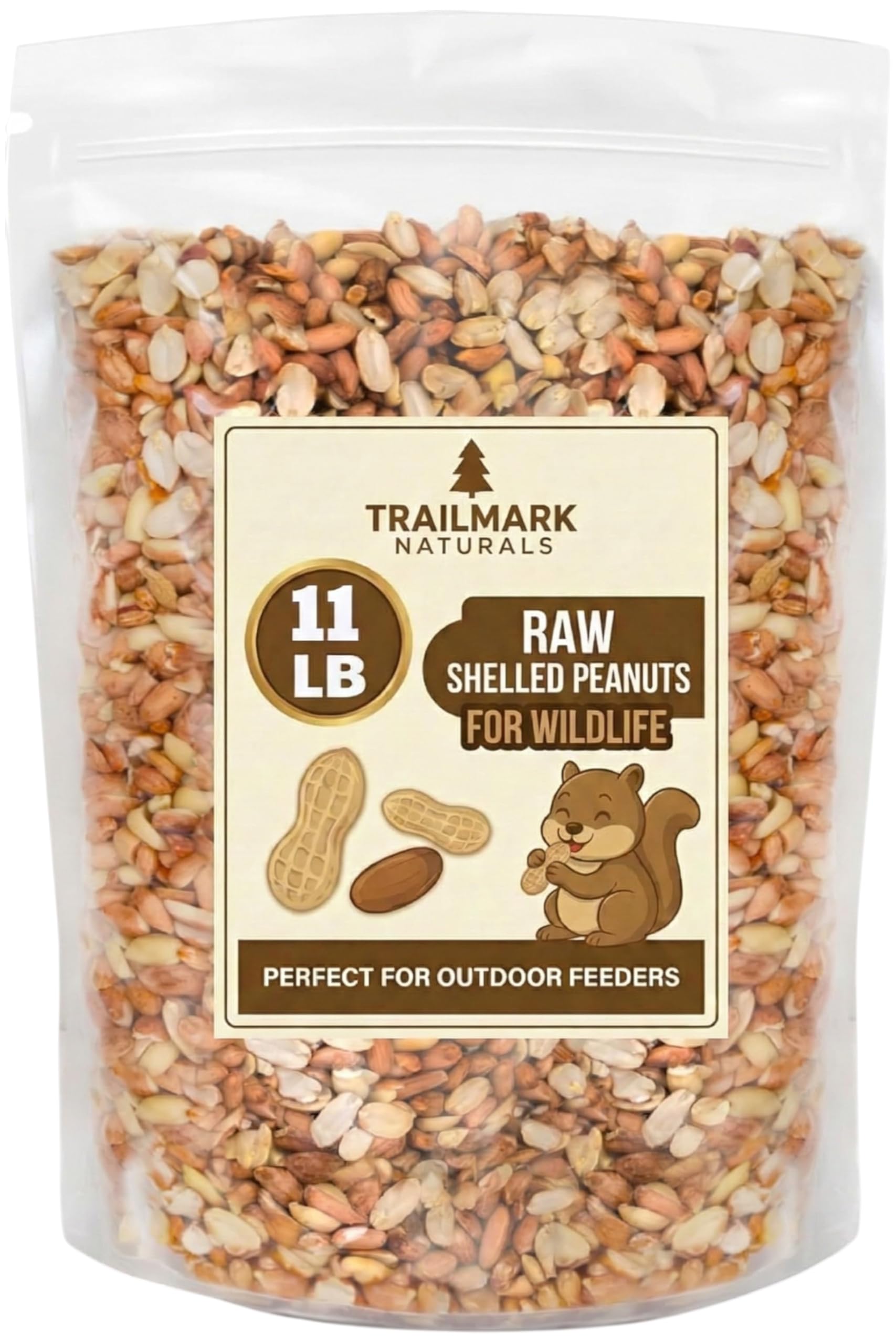 Trailmark Naturals 11 Lb Raw Shelled Peanuts