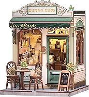 Vista 13 de CUTEBEE Kit de manualidades para Rincón del Libro - Casa en miniatura japonesa Sakura para adultos, decoración de estantería de casa en miniatura