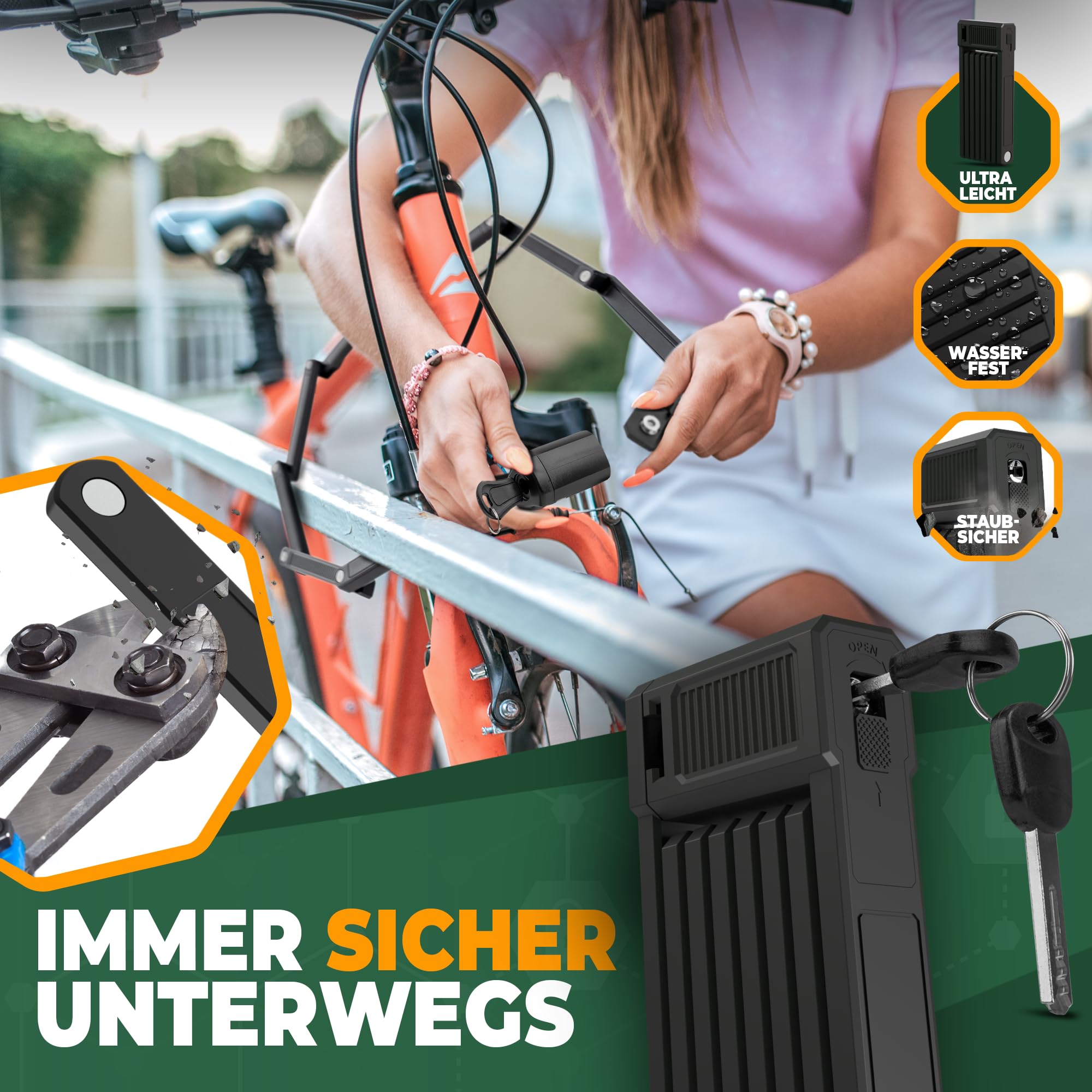 Een fietsframeslot - comfortabel en veilig – I LOCK IT Een fietsframeslot - comfortabel en veilig – I LOCK IT