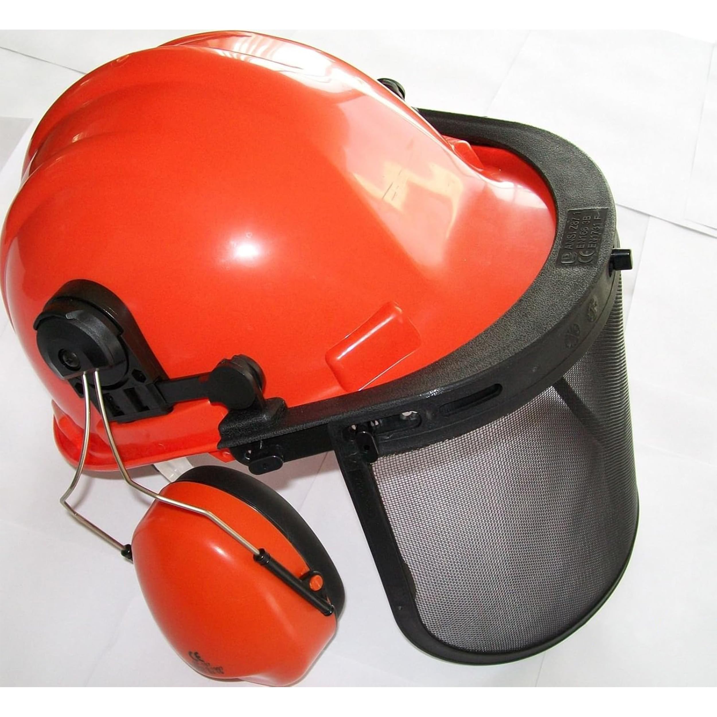 Ocimocylo Chainsaw Protective SAFETY HELMET SYSTEM - Hard Hat/Ear Muffs/Face Shield ;from#archerplus