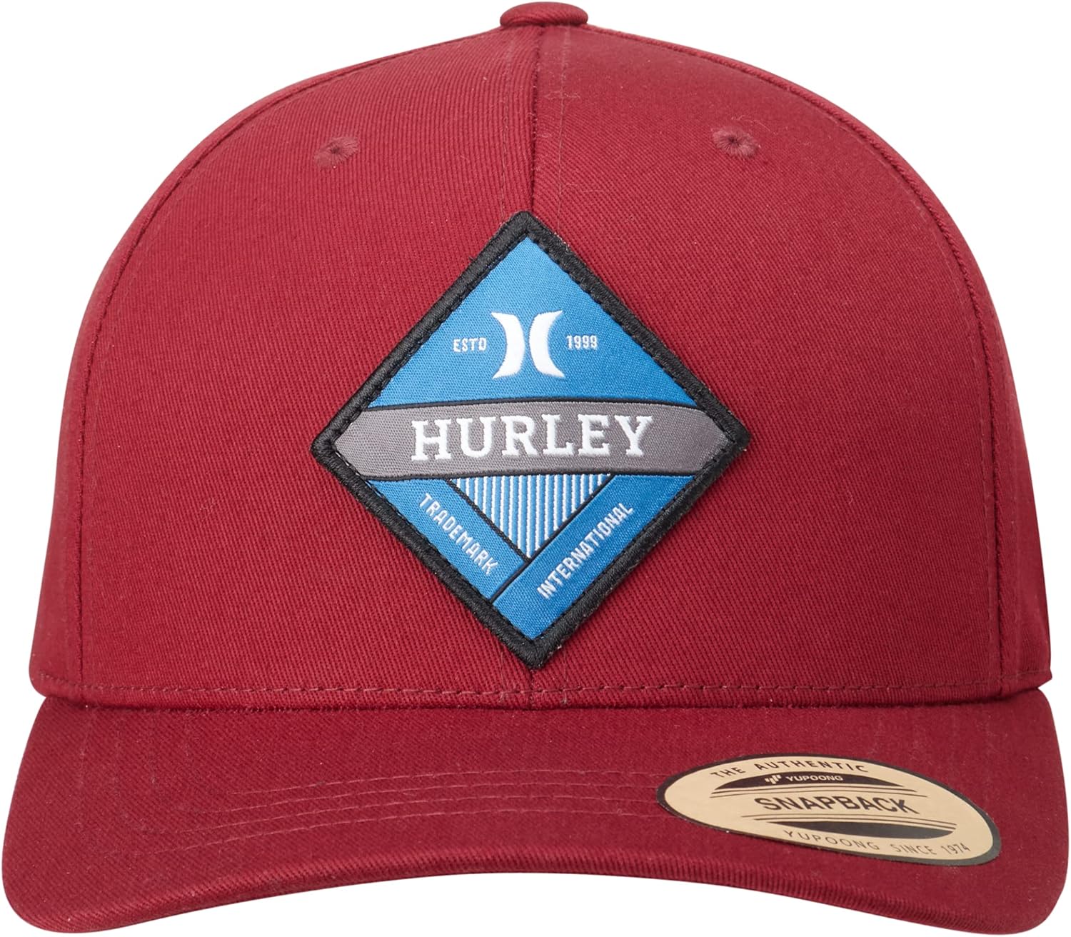 Hurley Men's Baseball Cap - Triad Snap-Back Hat