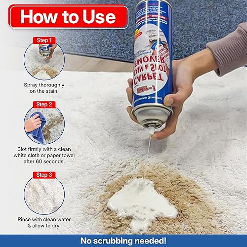 Miniatura 3 de 40463 limpiador de tapetes, 18 onzas