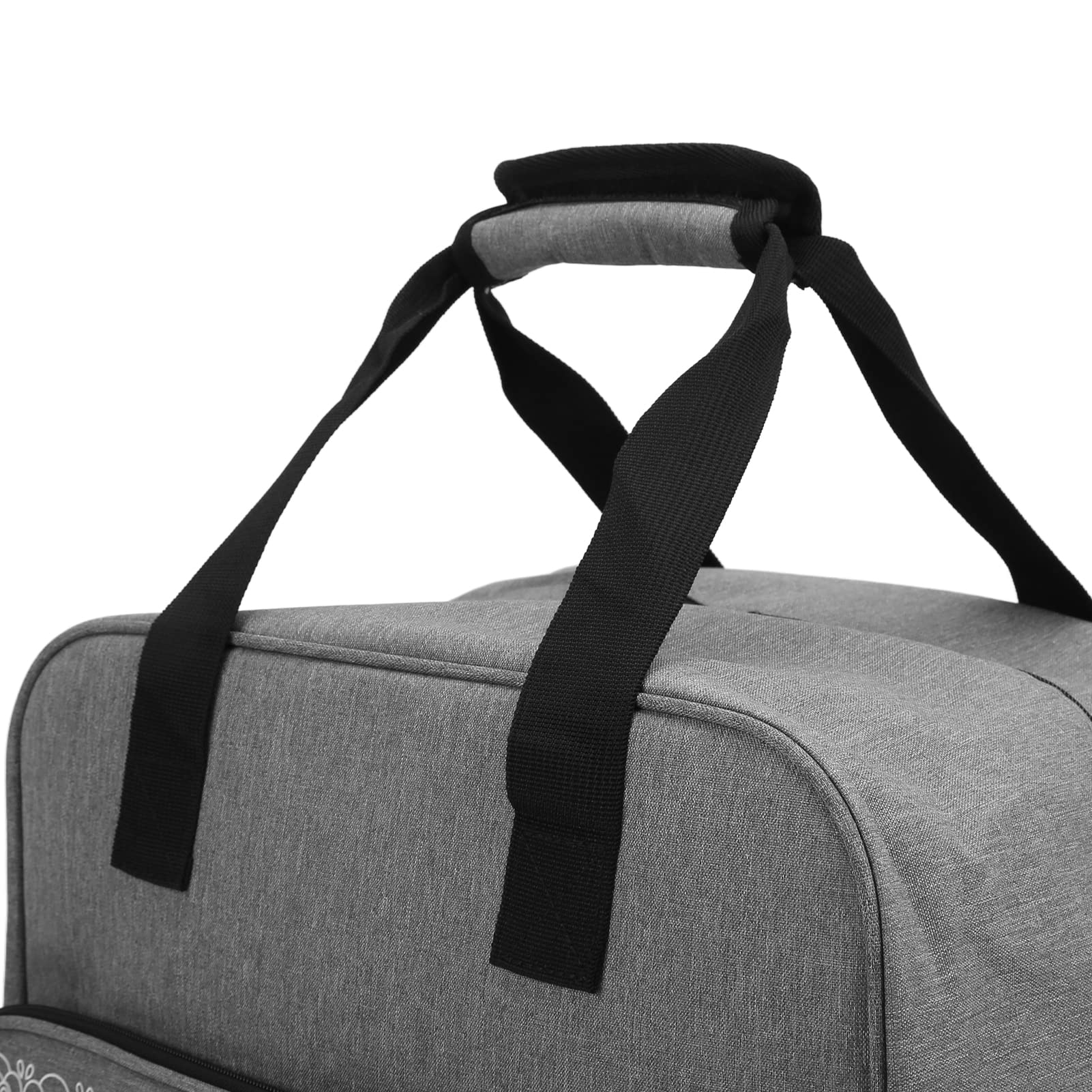 LICAEVEY Pokrowiec na maszynę do Szycia, Torba Transportowa z (GRAY)